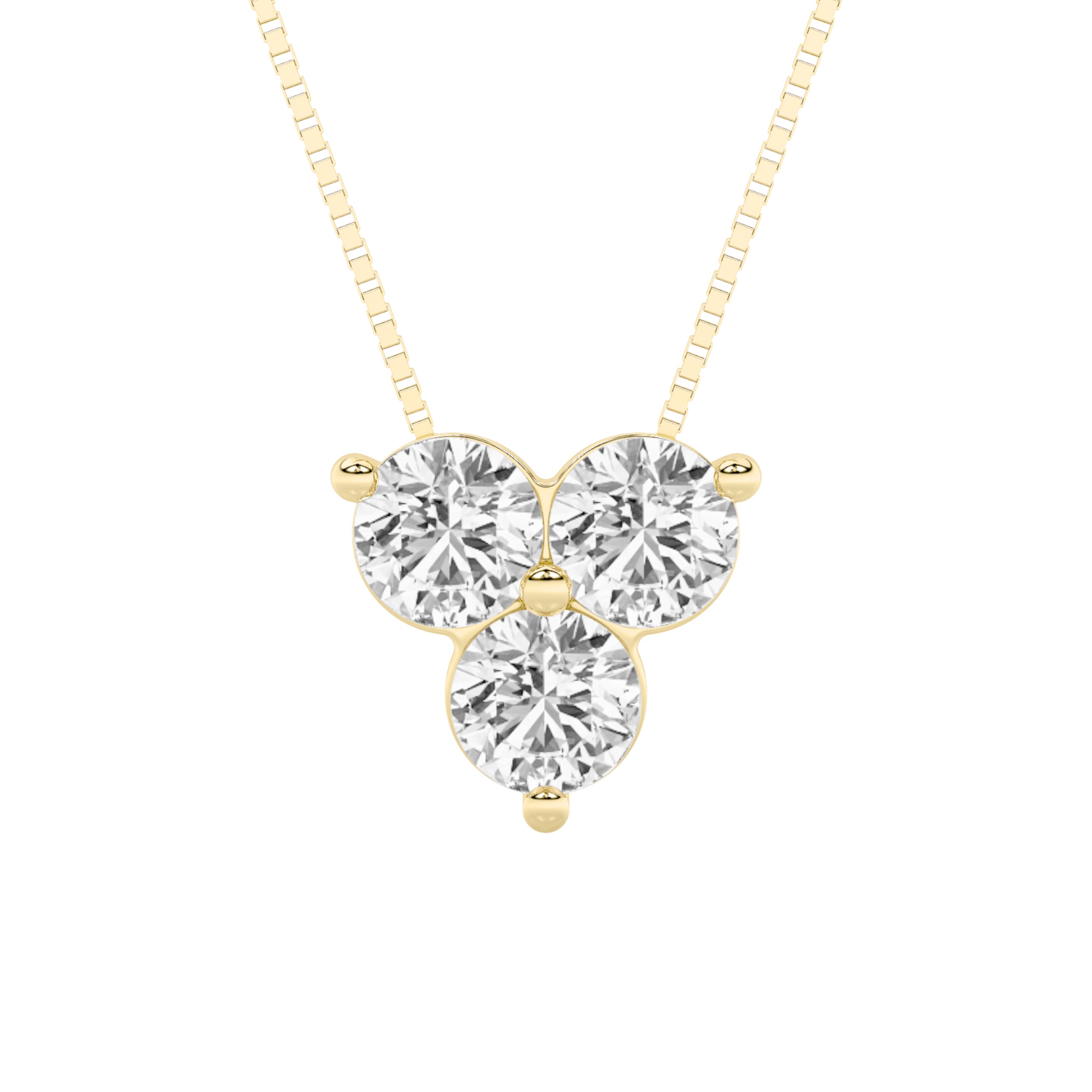 The Trefoil Brilliance Necklace