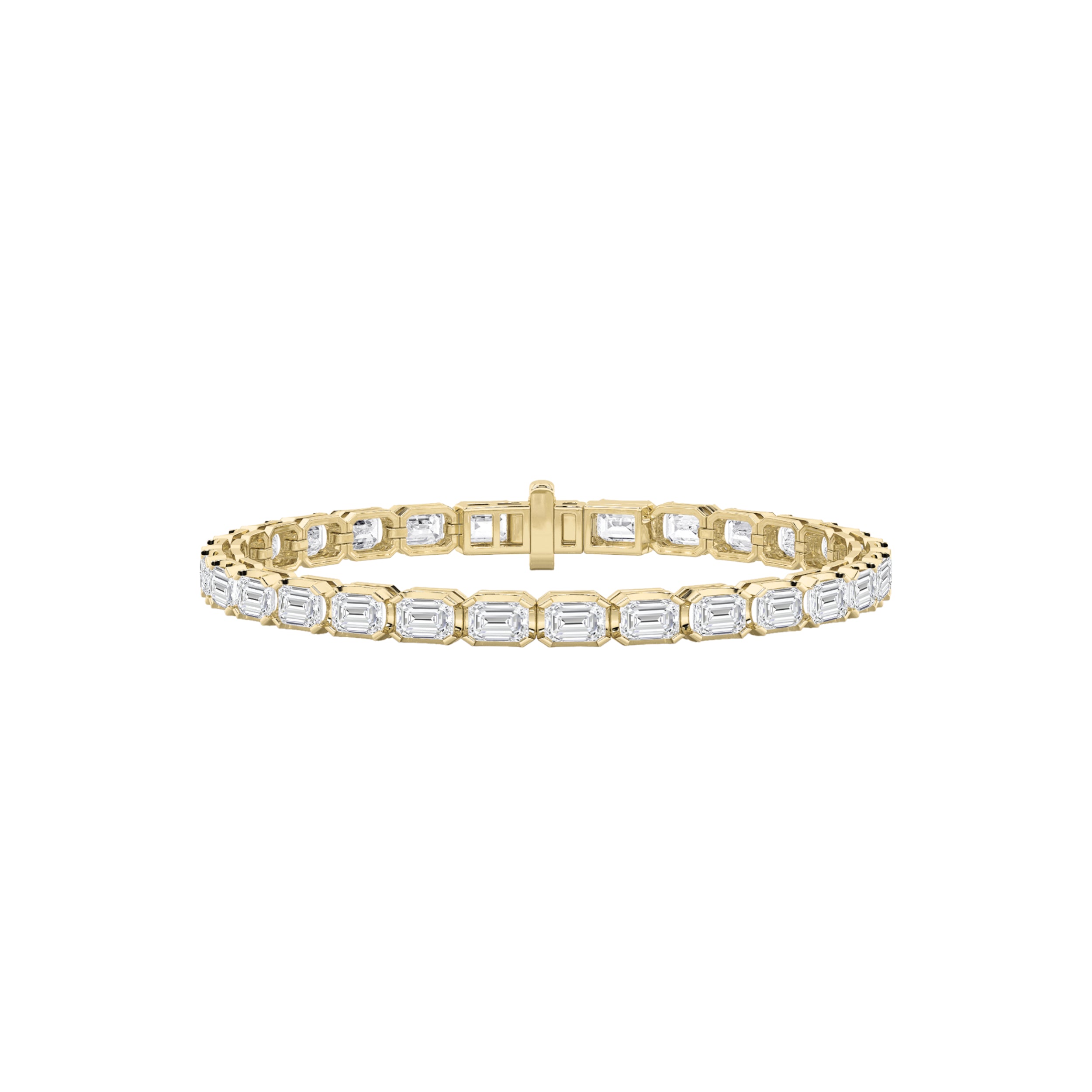 The Emerald Crown Tennis Bracelet