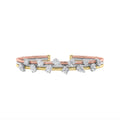 The Tri-Tone Multi-Shape Bangle