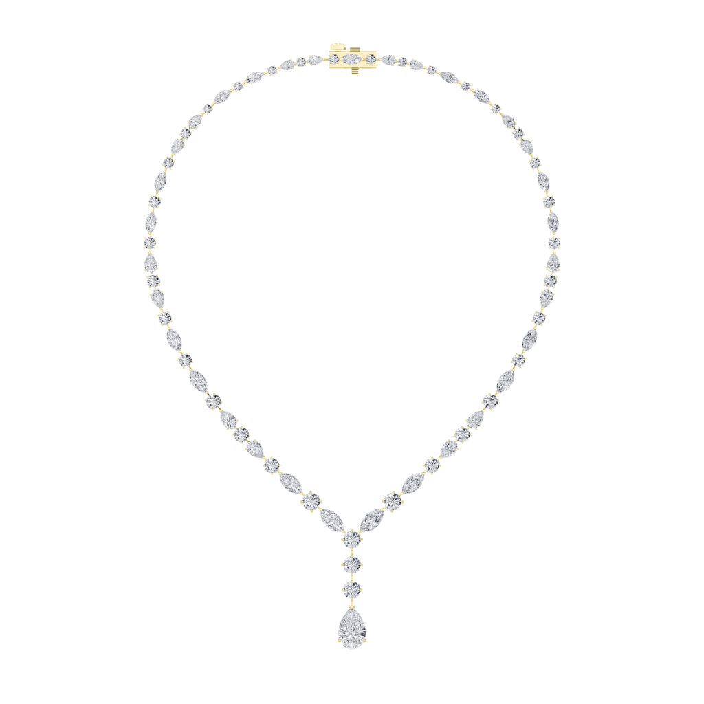 The Imperial Multi-Shape Drop Necklace