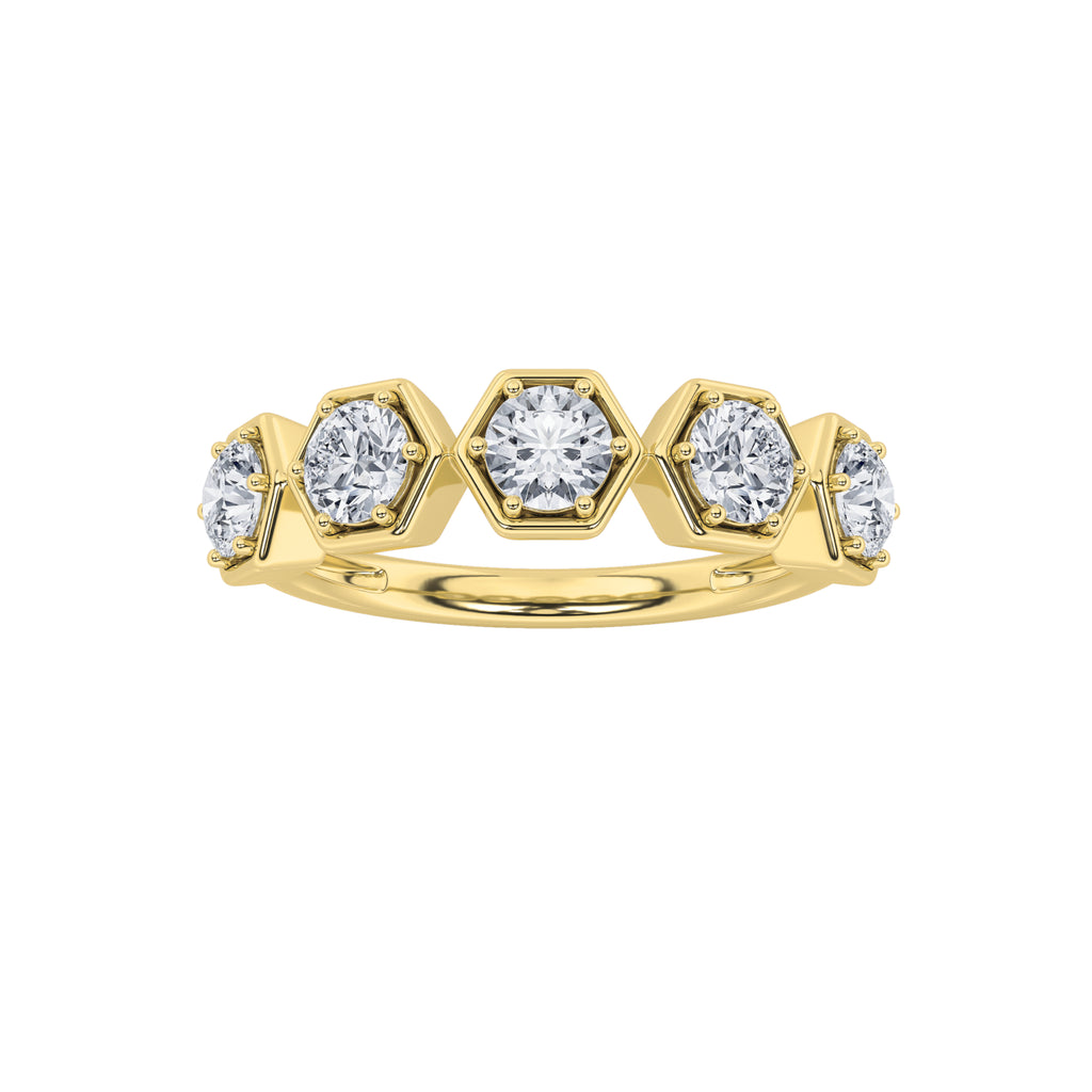 The Hexa-Five Brilliance Ring