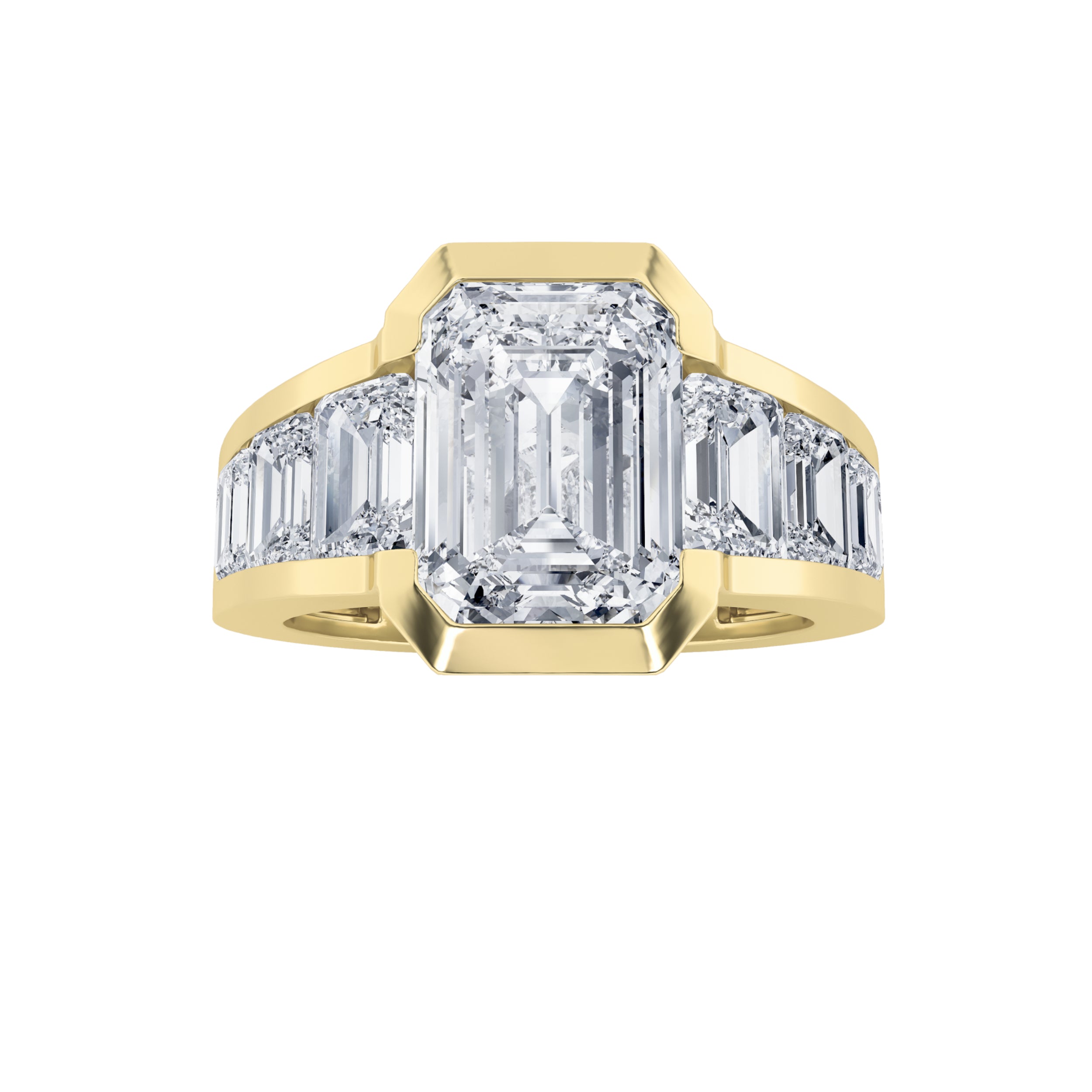 The Grand Emerald Quintet Ring