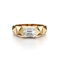 The Pyramid Emerald Bold Ring