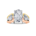 The Oval Trinity Statement Ring