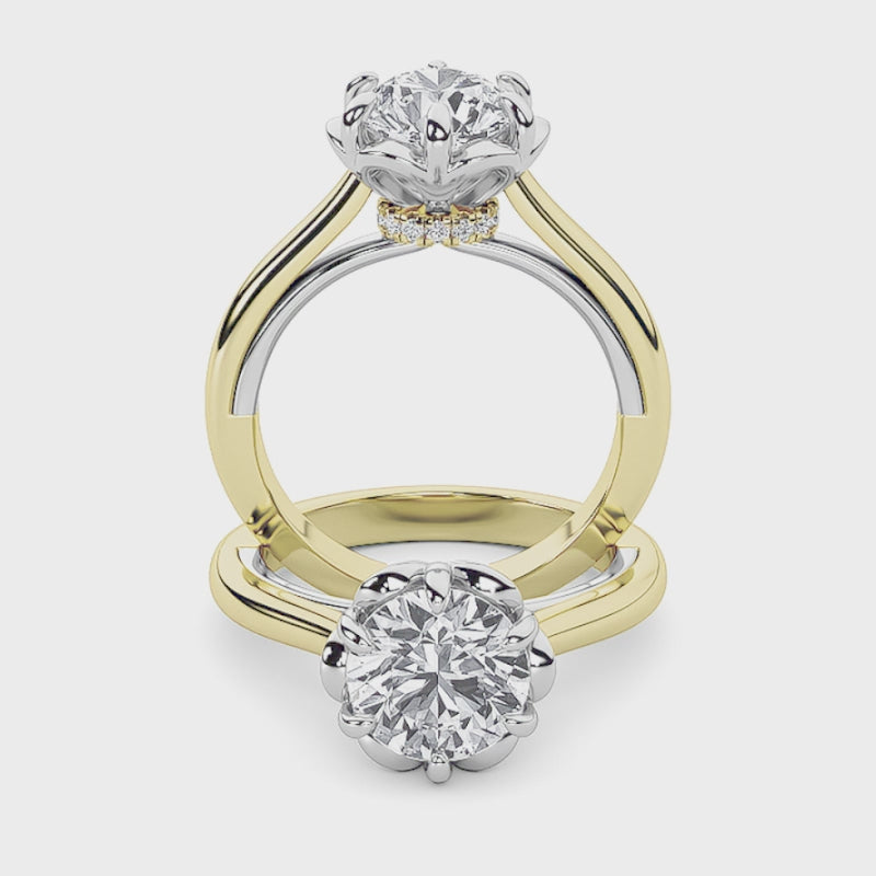 The Alexya Signature: "The Two-Tone Bloom"