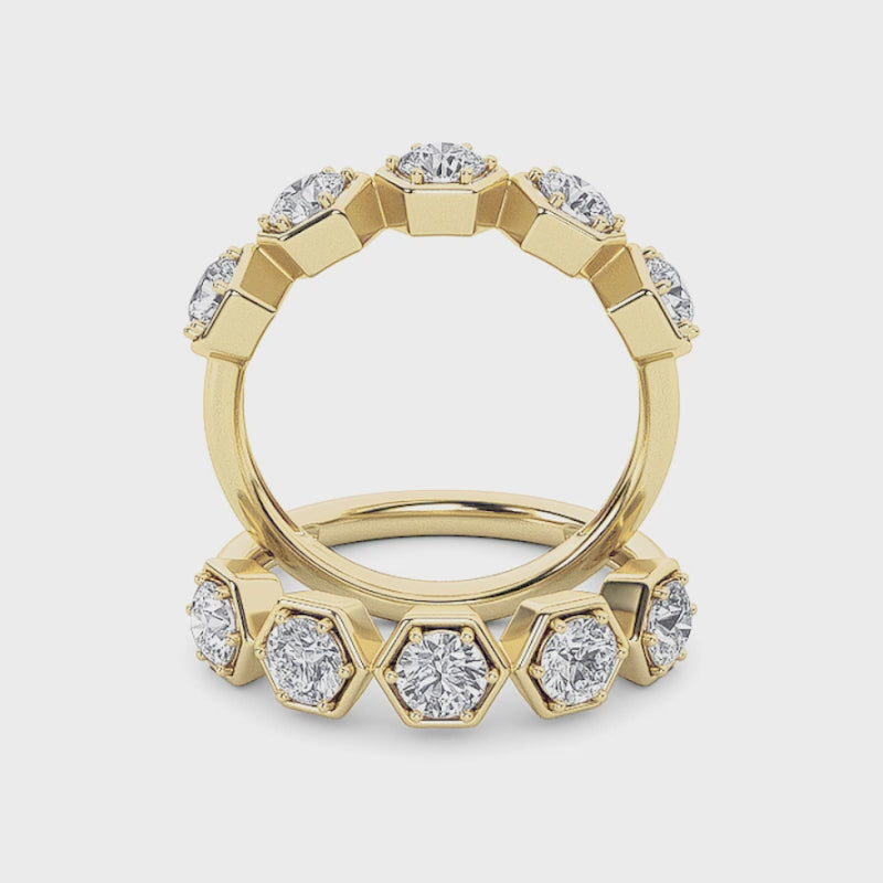 The Hexa-Five Brilliance Ring