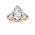 The Split-Shank Serenity Engagement Ring