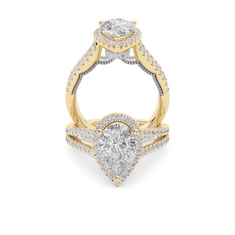 The Split-Shank Serenity Engagement Ring