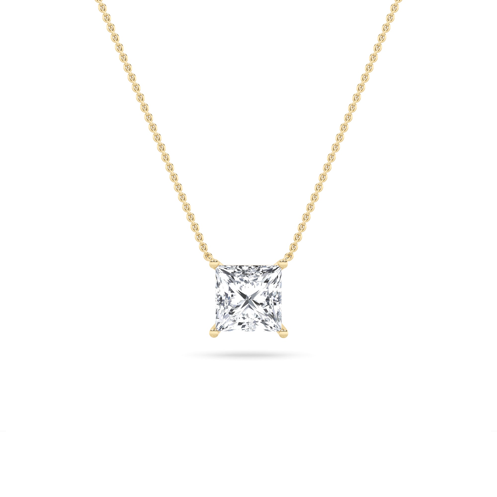 Alexya Signature Diamond Solitaire Pendant