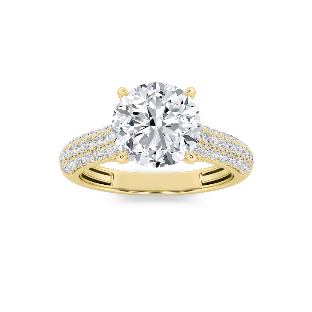 The Radiance Accent Engagement Ring