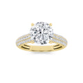 The Radiance Accent Engagement Ring