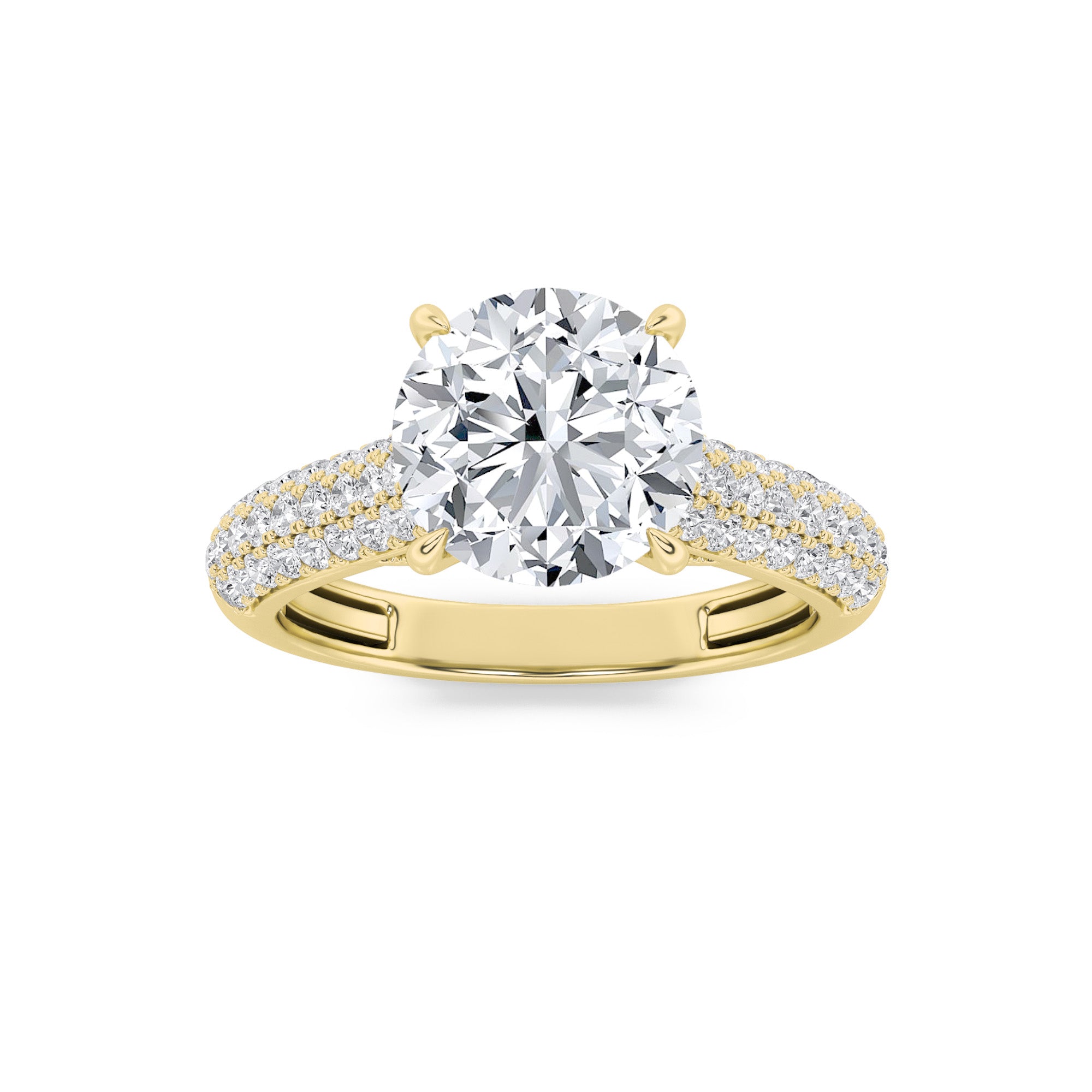 The Radiance Accent Engagement Ring
