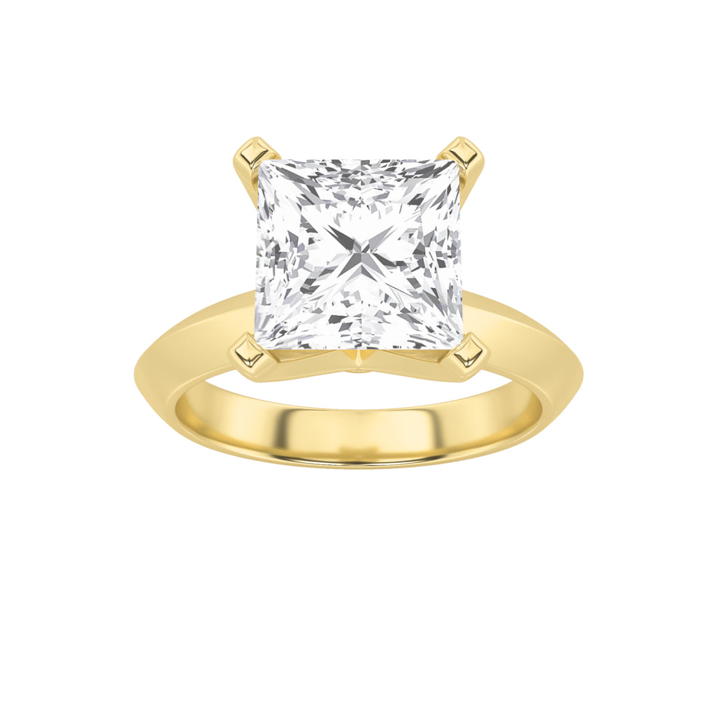 The Victoria Knife Edge Solitaire Engagement Ring