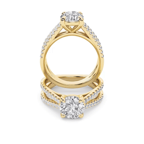 The Infinite Cross Engagement Ring