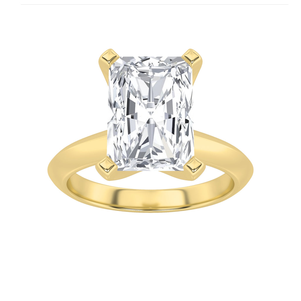 The Victoria Knife Edge Solitaire Engagement Ring