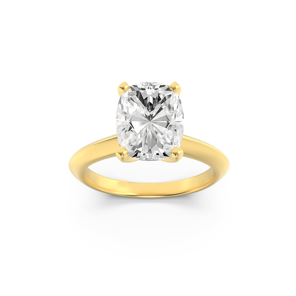The Victoria Knife Edge Solitaire Engagement Ring