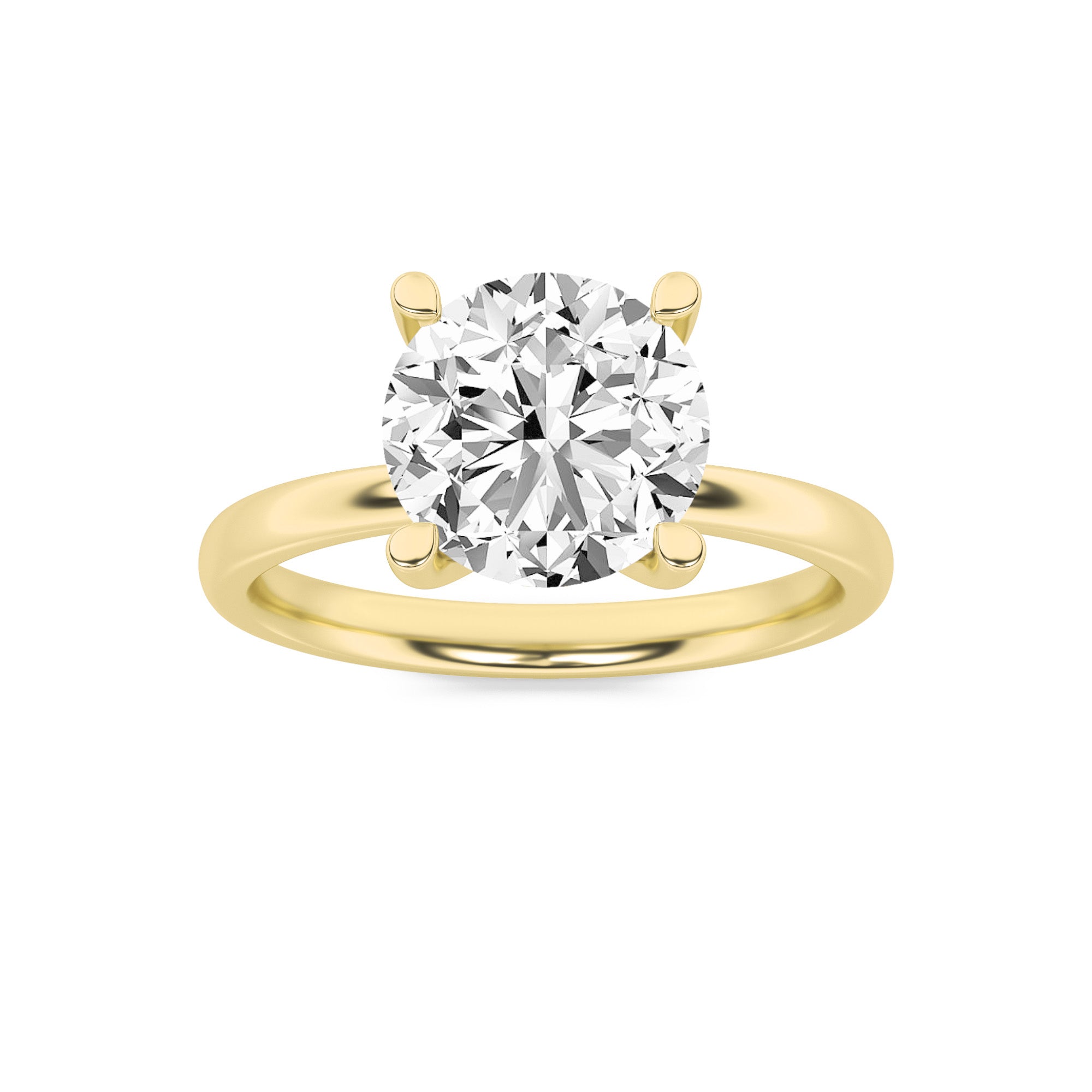 The Catherine Hidden Hallo Solitaire Engagement Ring