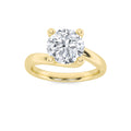 The Diana Bypass Solitaire Engagement Ring
