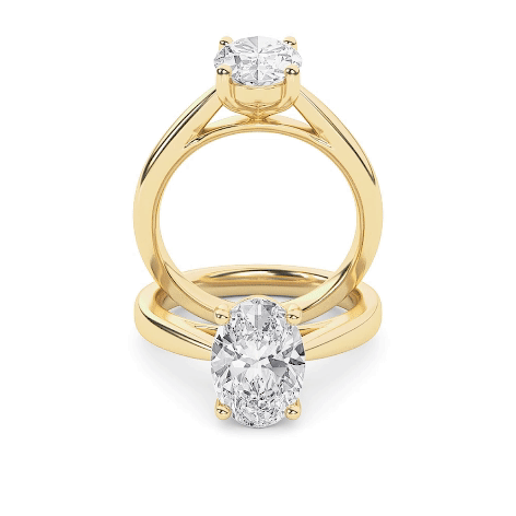 The Alexandra Cathedral Solitaire Engagement Ring