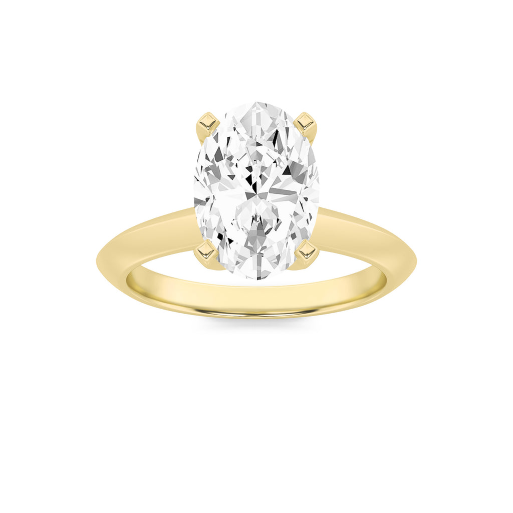 The Victoria Knife Edge Solitaire Engagement Ring