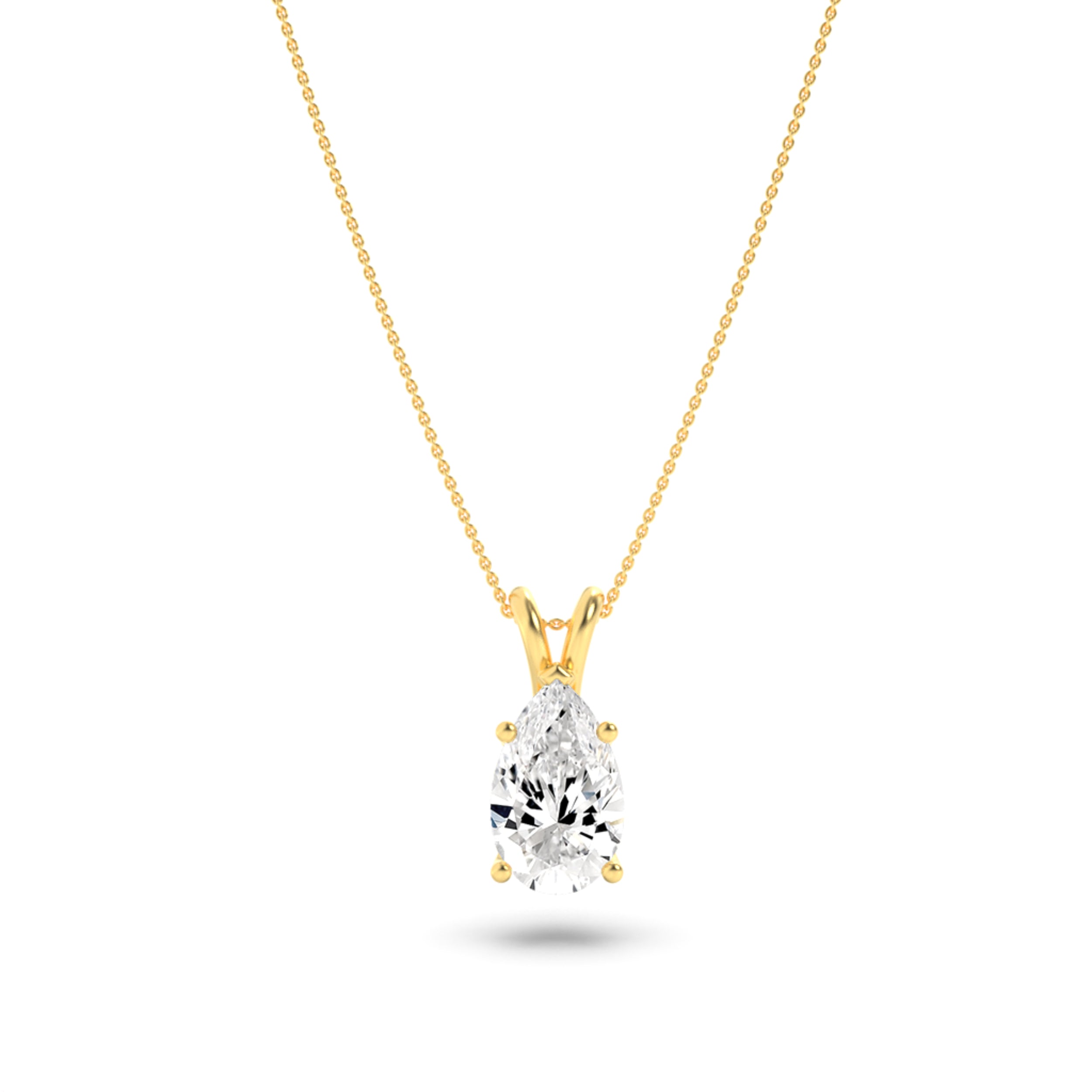 Alexya Signature Diamond Solitaire Pendant
