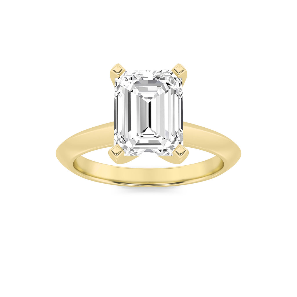The Victoria Knife Edge Solitaire Engagement Ring