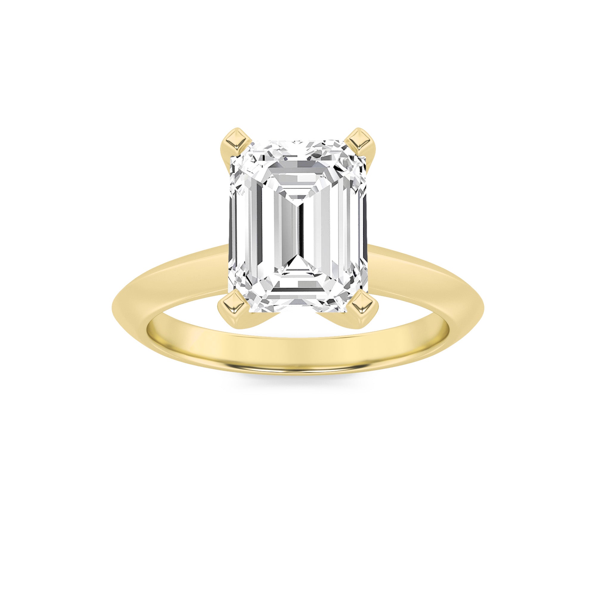 The Victoria Knife Edge Solitaire Engagement Ring