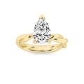 The Mary Twisted Solitaire Engagement Ring